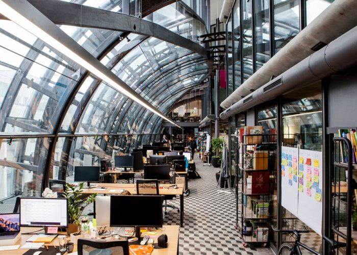 coworking space in einem modernen Büro