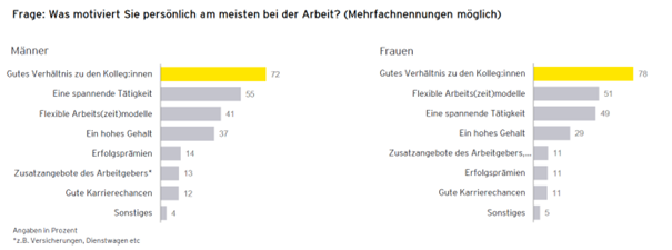 EY Jobstudie 2021: Motivation, Zufriedenheit und Work-Life-Balance, S. 8